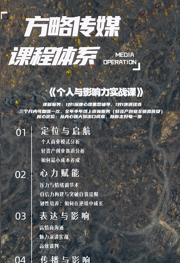 3D商务蓝色IT互联网类通知公告类自媒体运营课程